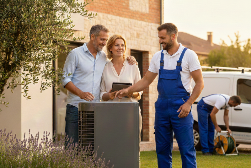 Artisan pour remplacement de pompe à chaleur à Pin Balma